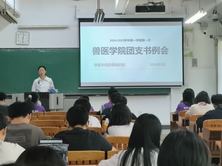 学院召开2024-2025学年第一学期第一次团支书会议