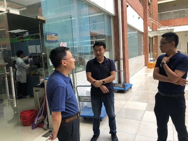 温小波副校长调研学院师资队伍建设工作